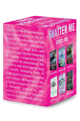 Shatter Me: Series One Novel Paperback Deluxe Limited Edition Box Set by Tahereh Mafi book cover