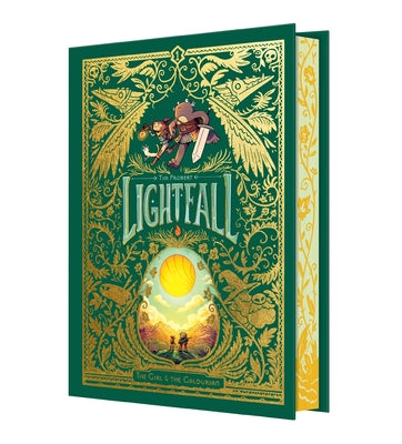 Lightfall: The Girl & the Galdurian Deluxe Edition: A Graphic Novel by Tim Probert book cover