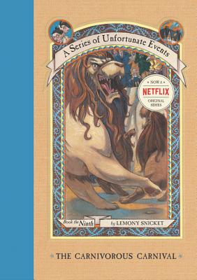 The Carnivorous Carnival by Lemony Snicket book cover
