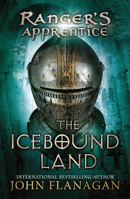 The Icebound Land by John Flanagan book cover