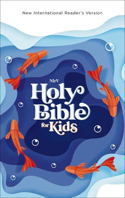 Nirv, Outreach Bible for Kids, Paperback, Blue by Zondervan book cover