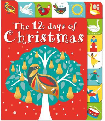 Lift-The-Flap Tab: 12 Days of Christmas: A Lift-The-Tab Book by Roger Priddy book cover