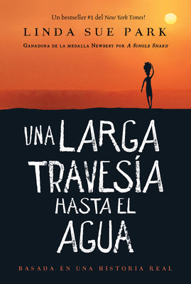 Una Larga Traves by Linda Sue Park book cover