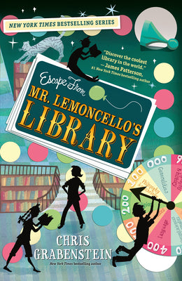 Escape from Mr. Lemoncello's Library by Chris Grabenstein book cover