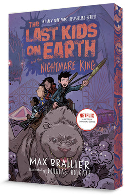 The Last Kids on Earth and the Nightmare King by Max Brallier book cover