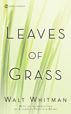 Leaves of Grass by Walt Whitman book cover