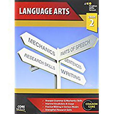 Core Skills Language Arts Workbook Grade 2 by Houghton Mifflin Harcourt book cover