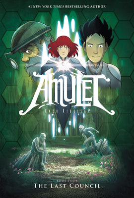 The Last Council: A Graphic Novel (Amulet #4) by Kazu Kibuishi book cover