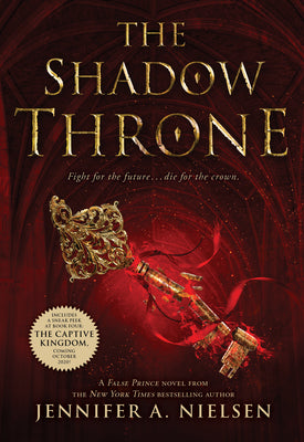 The Shadow Throne (the Ascendance Series, Book 3) by Jennifer A. Nielsen book cover