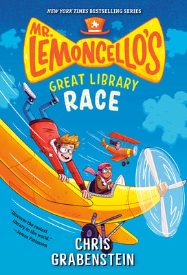 Mr. Lemoncello's Great Library Race by Chris Grabenstein book cover