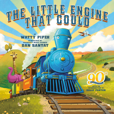 The Little Engine That Could: 90th Anniversary Edition by Watty Piper book cover