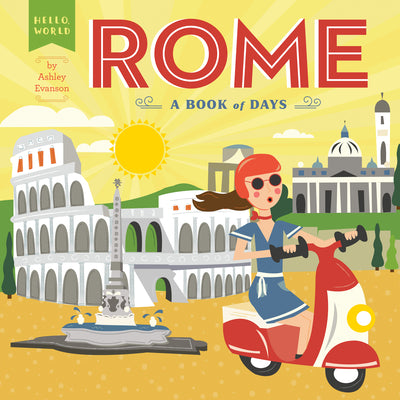 Rome: A Book of Days by Ashley Evanson book cover