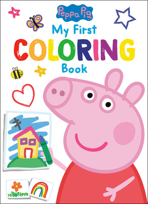 Peppa Pig: My First Coloring Book (Peppa Pig) by Golden Books book cover
