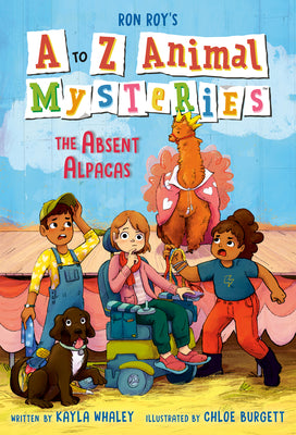 A to Z Animal Mysteries #1: The Absent Alpacas by Ron Roy book cover