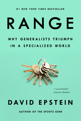 Range: Why Generalists Triumph in a Specialized World by David Epstein book cover
