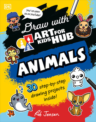 Draw with Art for Kids Hub Animals by Art for Kids Hub book cover