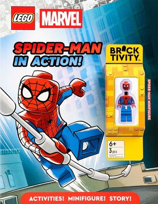 Lego Marvel: Spider-Man in Action! by Ameet Publishing book cover