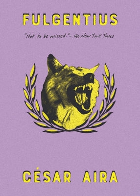 Fulgentius by C Aira book cover