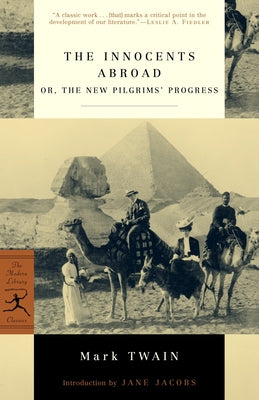 The Innocents Abroad: or, The New Pilgrims' Progress by Mark Twain book cover