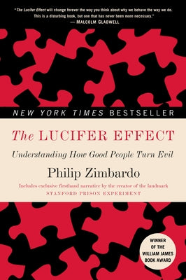 The Lucifer Effect: Understanding How Good People Turn Evil by Philip Zimbardo book cover