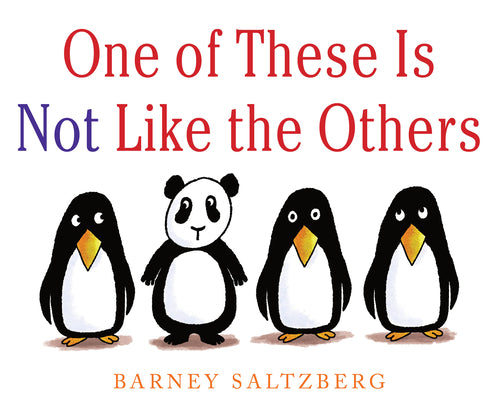 One of These Is Not Like the Others by Barney Saltzberg book cover