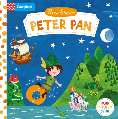 Peter Pan: A Push, Pull, Slide Book by Miriam Bos book cover
