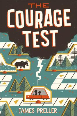 The Courage Test by James Preller book cover