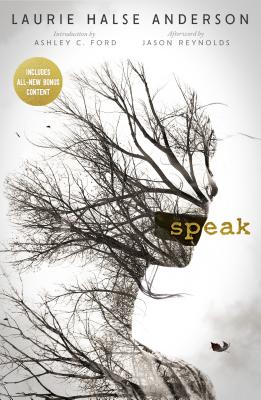 Speak 20th Anniversary Edition by Laurie Halse Anderson book cover