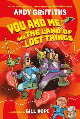 You and Me and the Land of Lost Things by Andy Griffiths book cover