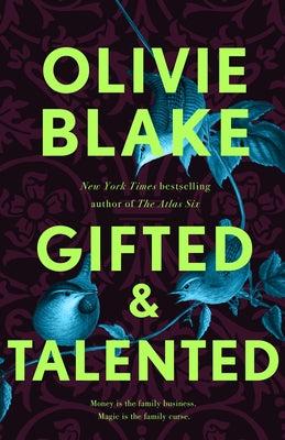 Gifted & Talented by Olivie Blake book cover