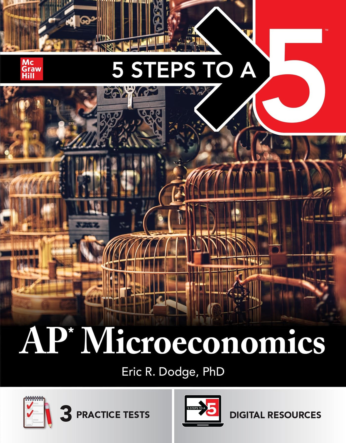 5 Steps to a 5: AP Microeconomics 2026: Practice AP Tests + AP Content Review + Digital Exams