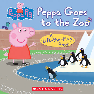 Peppa Goes to the Zoo by Scholastic book cover