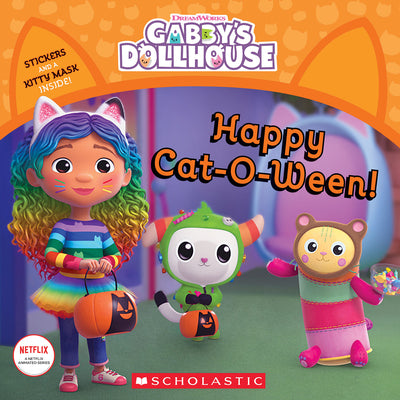Happy Cat-O-Ween! (Gabby's Dollhouse Storybook) by Gabhi Martins book cover