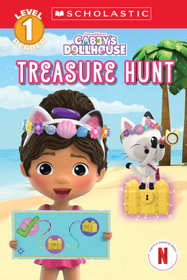 Treasure Hunt (Gabby's Dollhouse: Scholastic Reader, Level 1 #3) by Gabrielle Reyes book cover