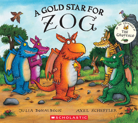 A Gold Star for Zog by Julia Donaldson book cover