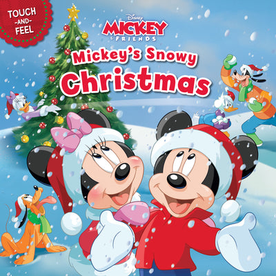 Mickey & Friends: Mickey's Snowy Christmas by Disney Books book cover