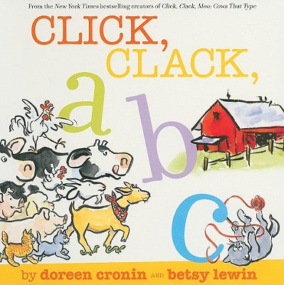 Click, Clack, ABC by Doreen Cronin book cover