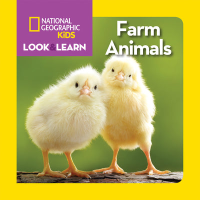 National Geographic Kids Look & Learn: Farm Animals by National Geographic Kids book cover