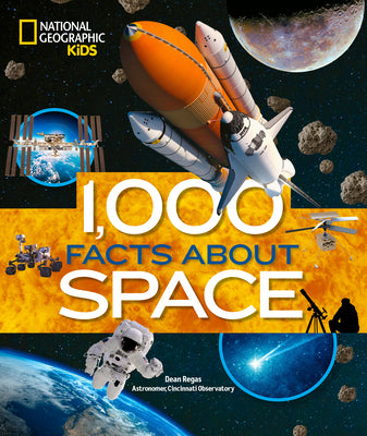 1,000 Facts about Space by Dean Regas book cover