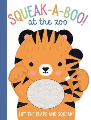 Squeak-A-Boo! at the Zoo by Elizabeth Golding book cover