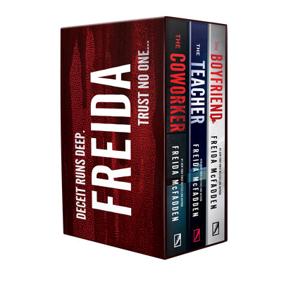 Freida McFadden 3 Book Boxed Set 1: The Teacher, the Coworker, and the Boyfriend by Freida McFadden book cover