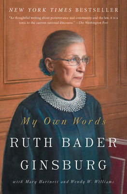 My Own Words by Ruth Bader Ginsburg book cover
