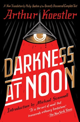 Darkness at Noon by Arthur Koestler book cover