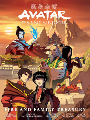 Avatar: The Last Airbender--Fire and Family Treasury Library Edition by Faith Erin Hicks book cover