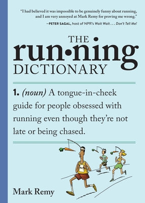 The Running Dictionary by Mark Remy book cover