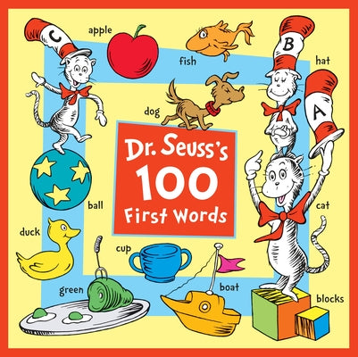 Dr. Seuss's 100 First Words by Dr Seuss book cover