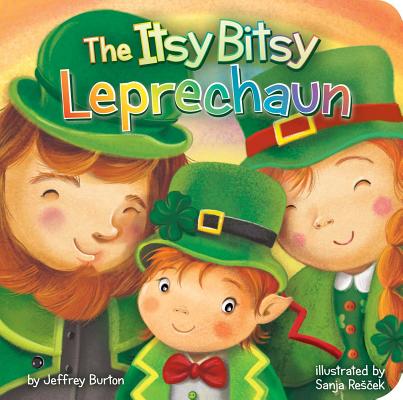 The Itsy Bitsy Leprechaun by Jeffrey Burton book cover