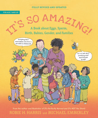 It's So Amazing!: A Book about Eggs, Sperm, Birth, Babies, and Families by Robie H. Harris book cover