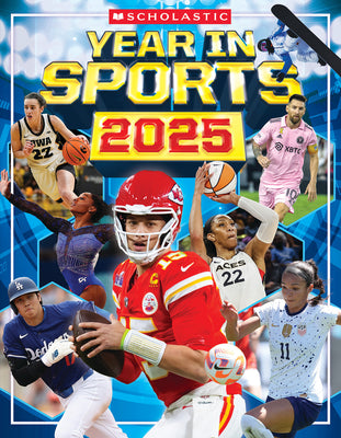 Scholastic Year in Sports 2025 by James Buckley book cover