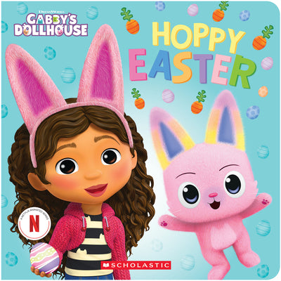 Hoppy Easter! (Gabby's Dollhouse Easter Board Book) by Pamela Bobowicz book cover